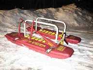 The rescue
                  sled.